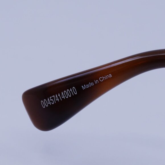 MaxMara ANNE MM0023 52F Sunglasses Havana Geometric Frame, Brown Lenses - Picture 10 of 12